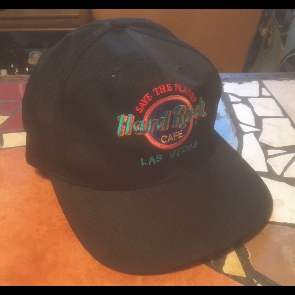 Vintage hard rock cafe las vegas snap back